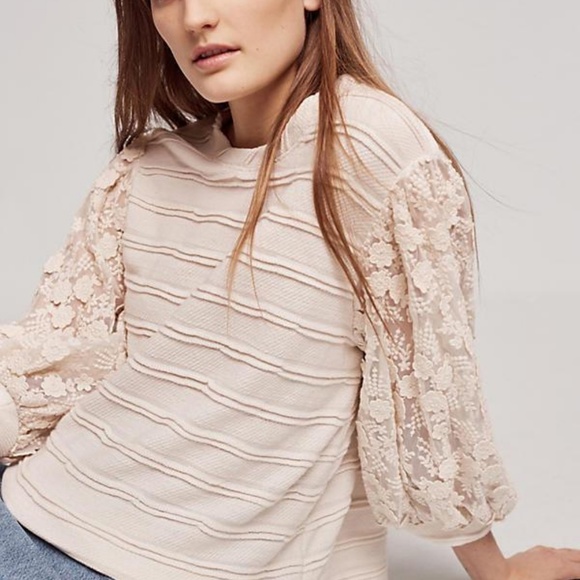Anthropologie Sweaters - Anthropologie Women's Chelsea Striped Pullover